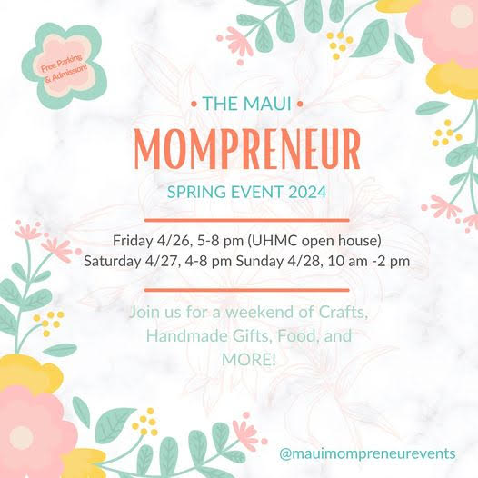 Maui Mompreneur Shopping Event